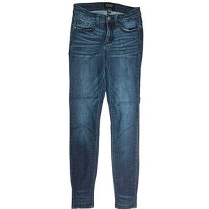 Judy Blue Dark Wash Stretch Denim Skinny Fit Jeans 1/25 (25 x 29)